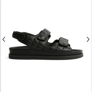 Tony Bianco Hiranni leather dad sandals NWT